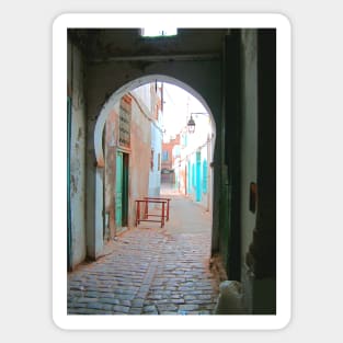 Tunis Alleyway Sticker